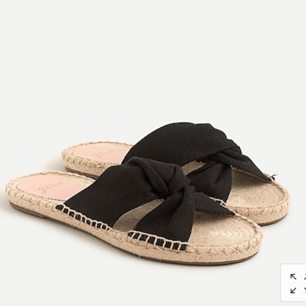 🎉J.Crew🎉Twisted knot espadrille sandals🎉